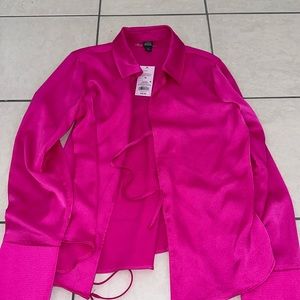 Pink cardigan size Medium